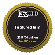 LEX100 Featured Firm 2019/20