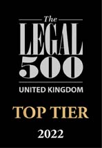 Legal 500 top tier